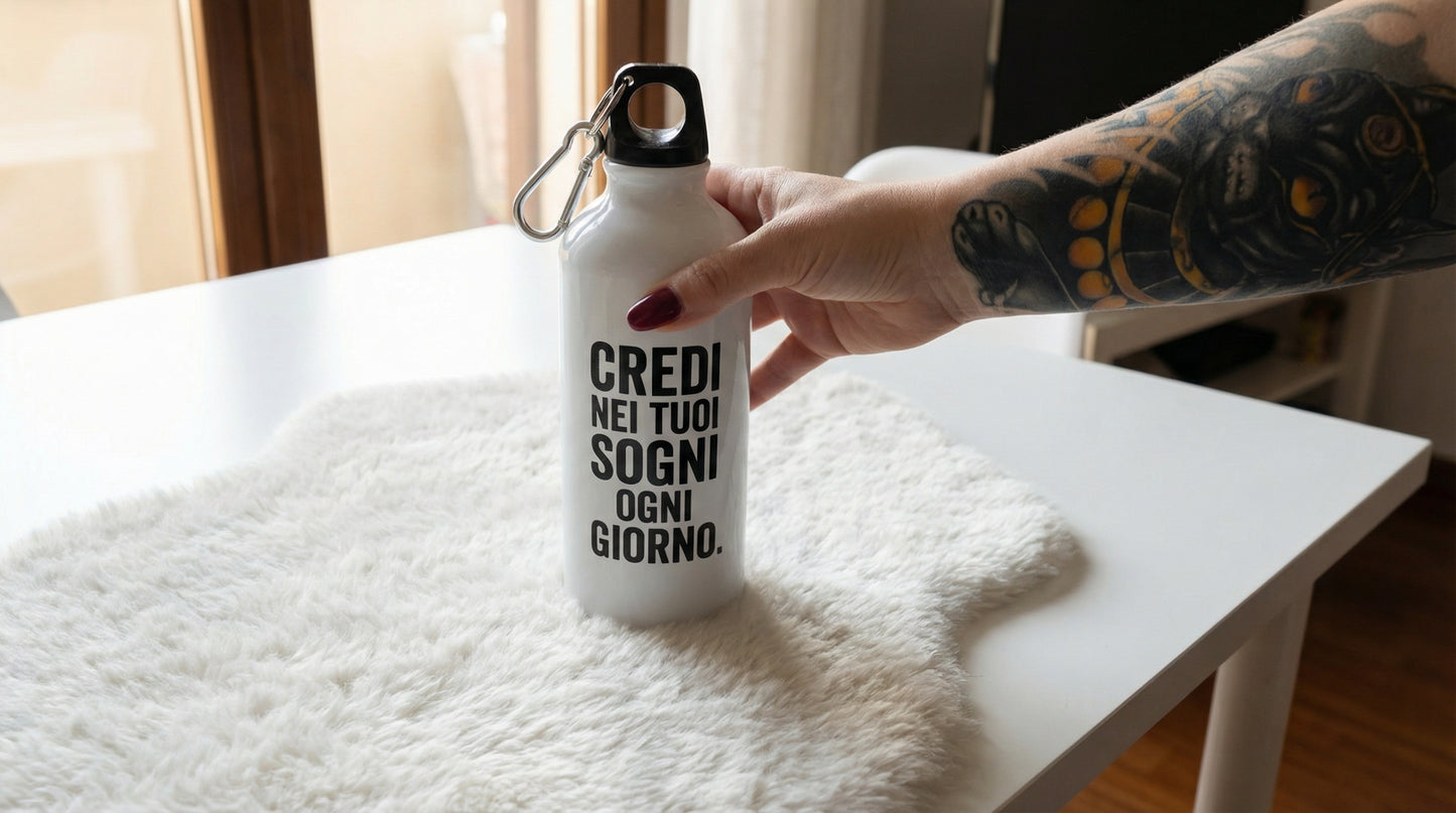 Borraccia Personalizzata Motivazionale – Regalo Elegante sotto i 25€