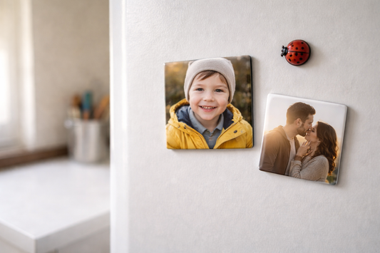 Magnete Personalizzato – Foto o Frase | Idea Regalo Sotto i 25€