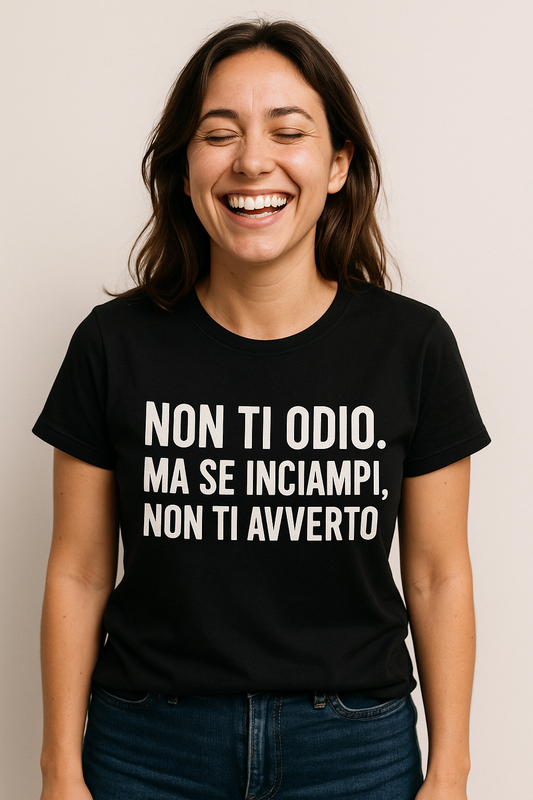 T-shirt Donna Ironica