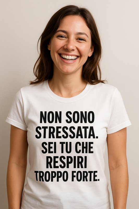 T-shirt Donna Ironica