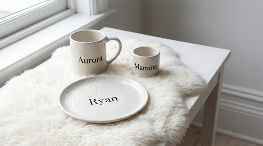 Set Colazione Famiglia Personalizzato – 4 Pezzi