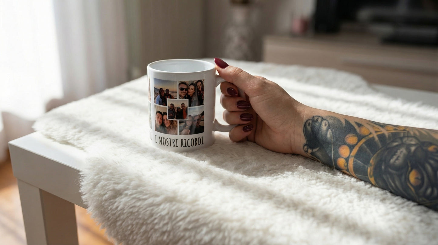 Tazza Personalizzata con Nome, Foto o Frase – Idea Regalo sotto i 25€