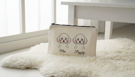 Pochette Personalizzata Line Art con Nome