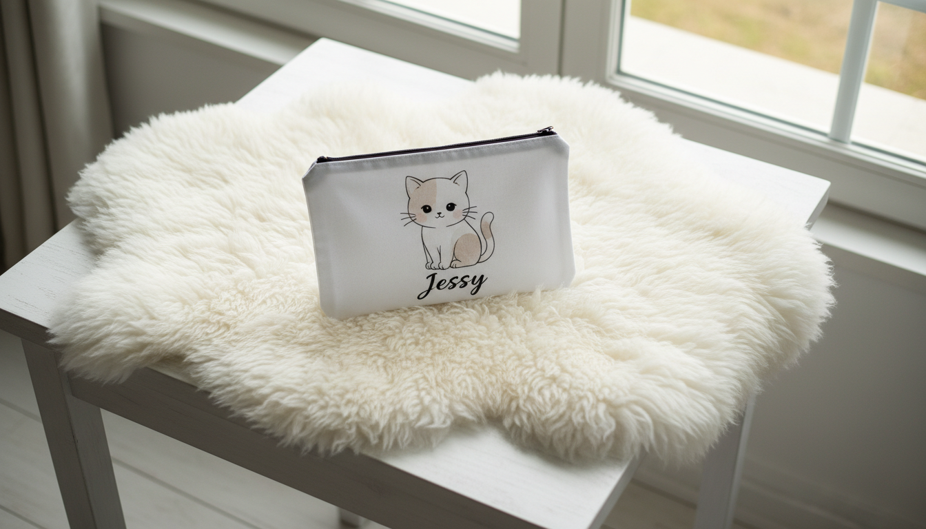 Pochette Personalizzata Line Art con Nome