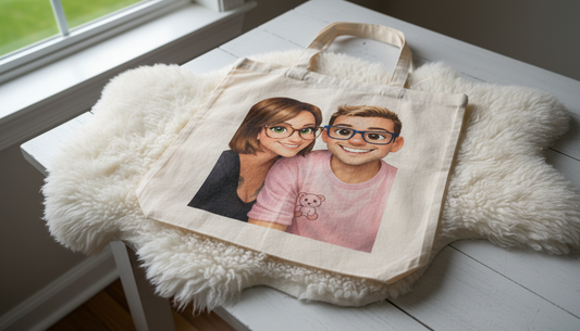 Tote Bag Personalizzata Pixar da Foto