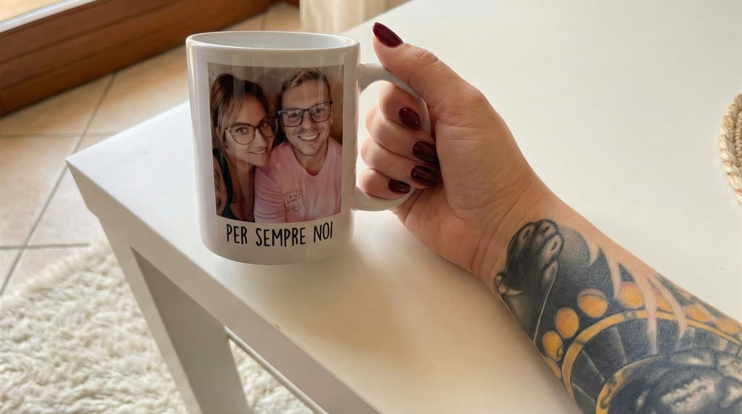 Tazza Personalizzata con Nome, Foto o Frase – Idea Regalo sotto i 25€