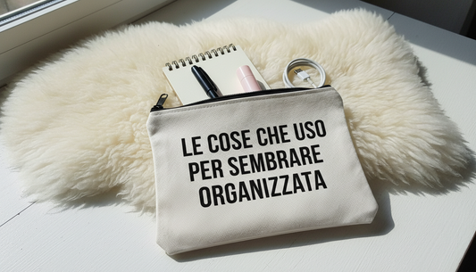 Pochette Ironica Personalizzata — Frasi Iconiche e Sarcastiche