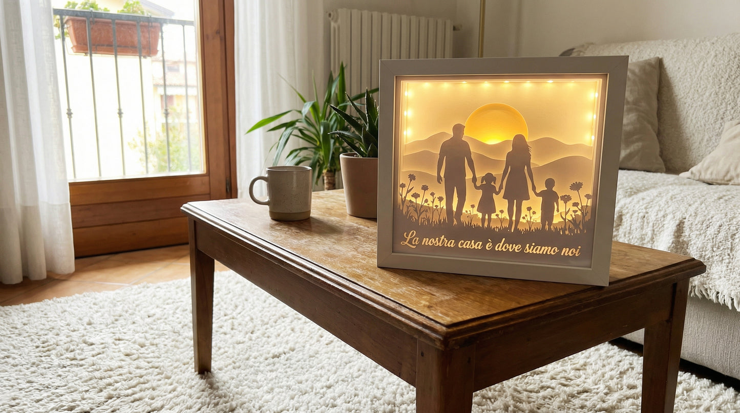 Lightbox Multilayer Illustrata – Personalizzata