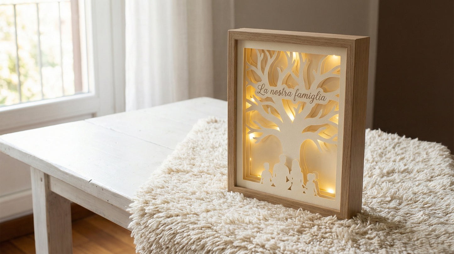 Lightbox Multilayer Illustrata – Personalizzata