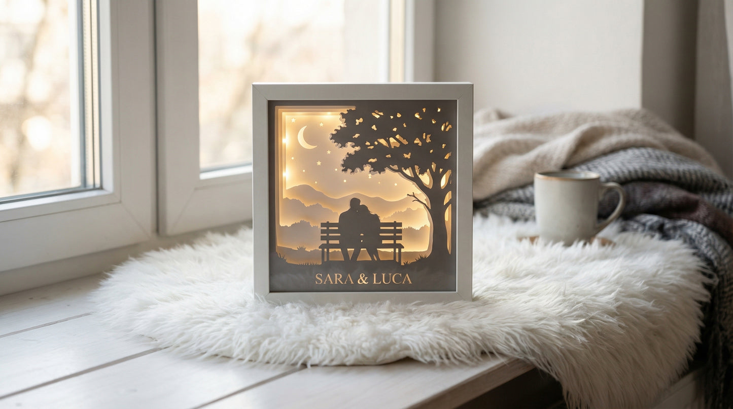 Lightbox Multilayer Illustrata – Personalizzata