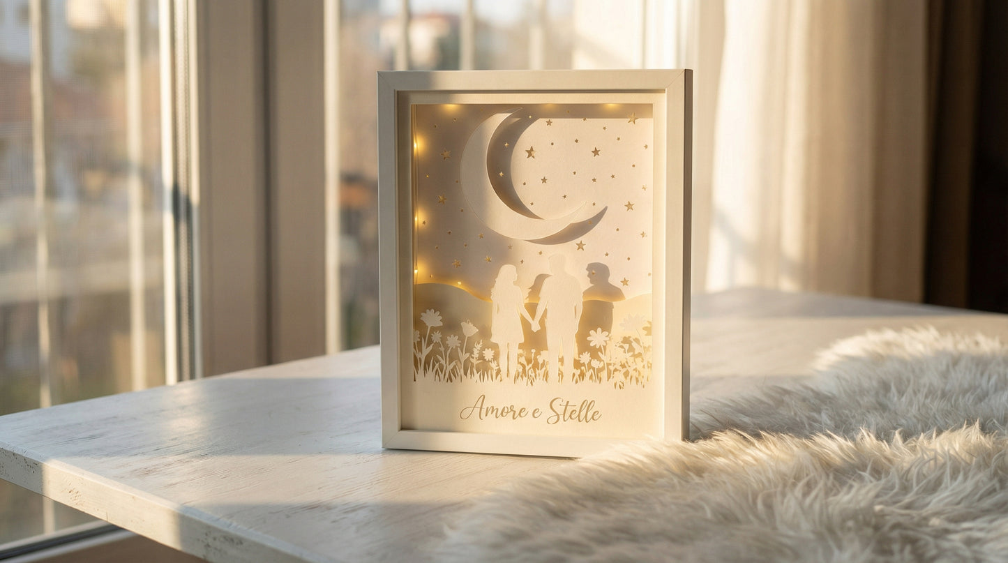 Lightbox Multilayer Illustrata – Personalizzata