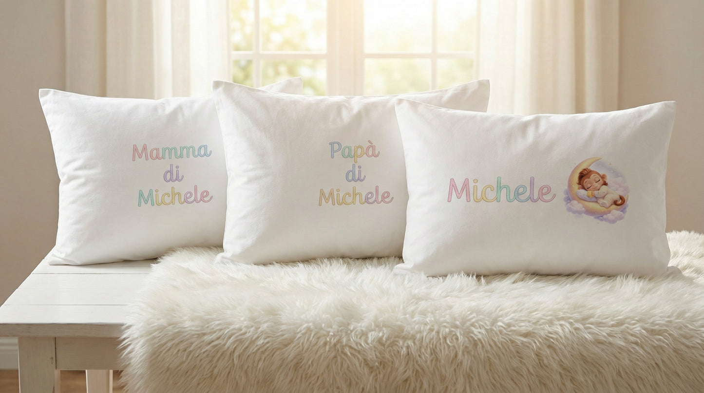 Set Federe Famiglia Coordinate 2 pezzi