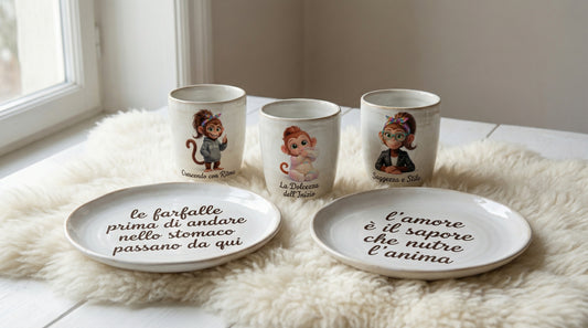 Set Colazione Famiglia Personalizzato – 4 Pezzi