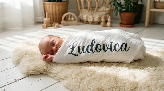 Swaddle personalizzata – il primo abbraccio