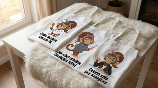 Set Grembiuli Famiglia Personalizzati