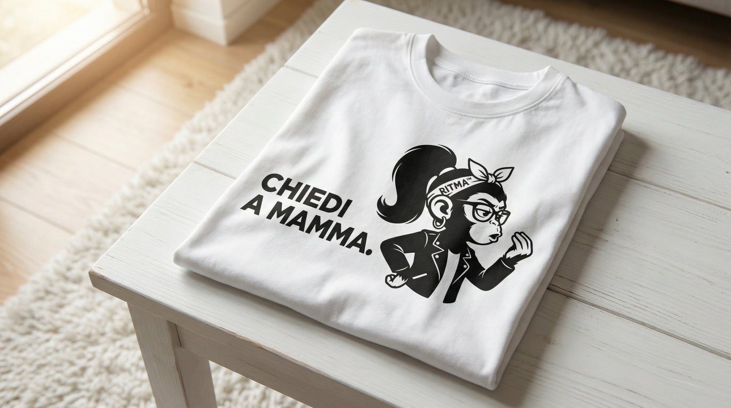 Maglietta Papà Ironica Personalizzata | T-shirt Divertente con Ritma | Regalo Festa del Papà