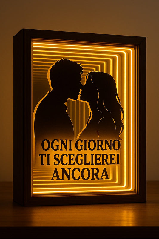 Cornice Lightbox Personalizzata