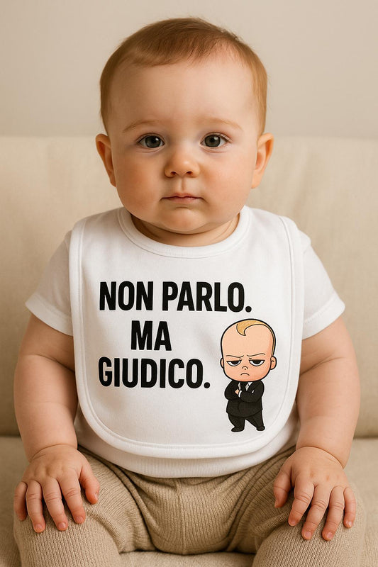 Bavaglino Personalizzato (3 pz) – Frasi Ironiche