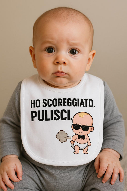 Bavaglino Personalizzato (3 pz) – Frasi Ironiche
